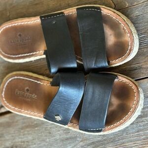 Kate‎ spade black leather Sandals